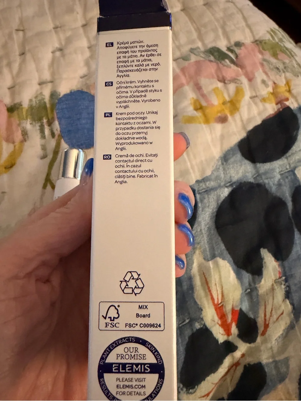 ELEMIS Peptide4 Eye Recovery Cream NIB 15mL/.5 oz